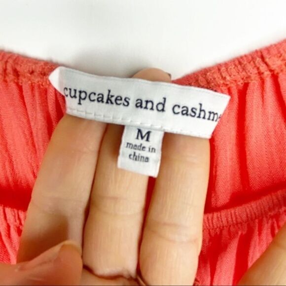 Cupcakes and Cashmere Bettie Cold Shoulder Top - Picture 9 of 14